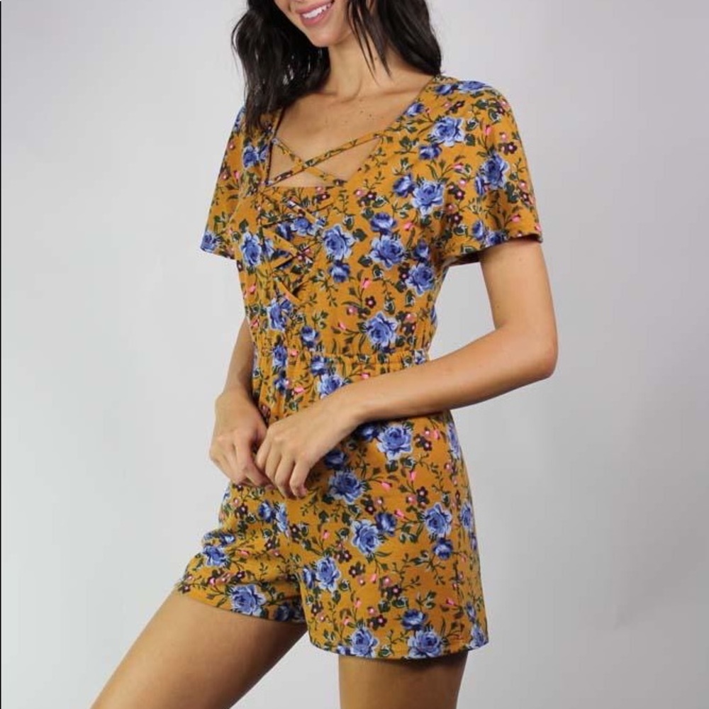 Floral Romper
